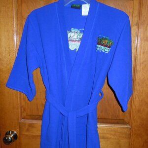 Vintage Teenage Mutant Ninja Turtles embroidered robe 1990s kids size MED(8)